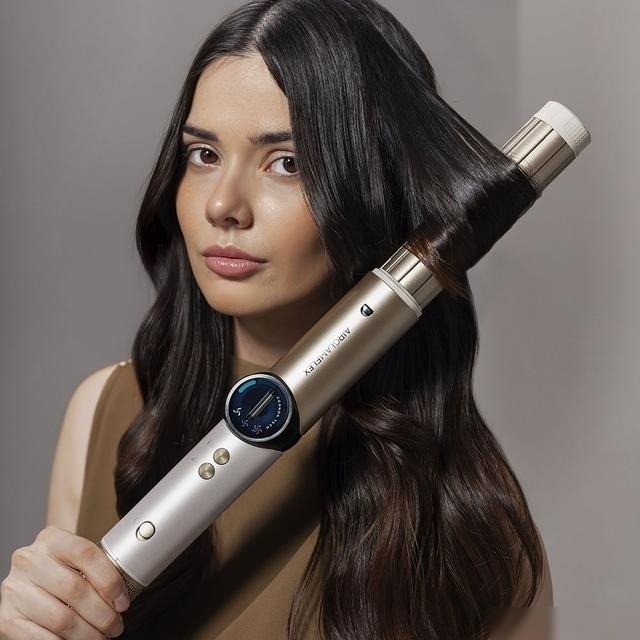 Мультистайлер Cecotec AirGlam 14 в 1 Flex Champagne 114727