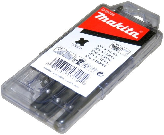 Набор оснастки Makita D-00795 (5 предметов)