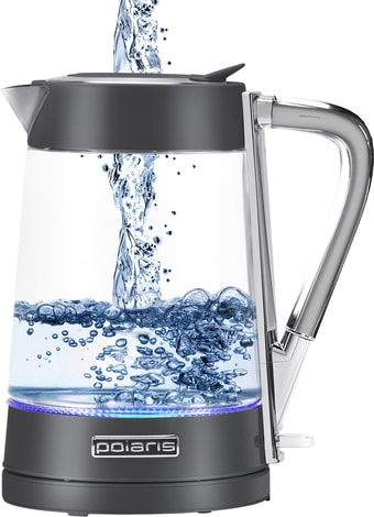 Электрический чайник Polaris PWK 1715CGL Water Way Pro (графит)