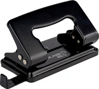 Дырокол Raion 480G(BL) (черный)