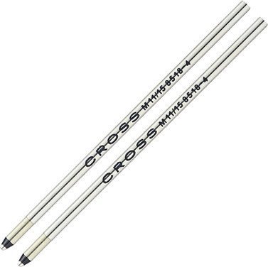 Набор шариковых стержней Cross 8518-4 (2шт, черный)