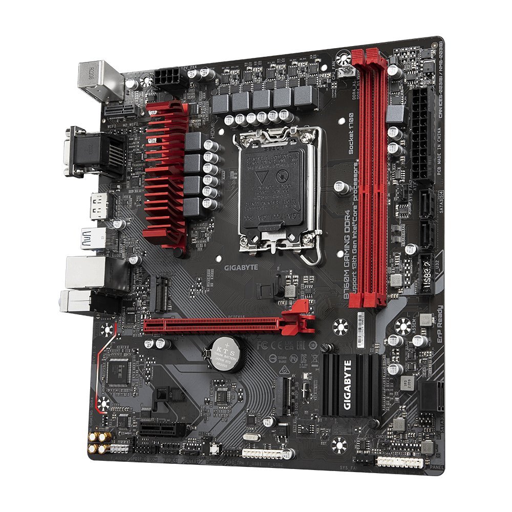 Материнская плата Gigabyte B760M Gaming DDR4 (rev. 1.x)