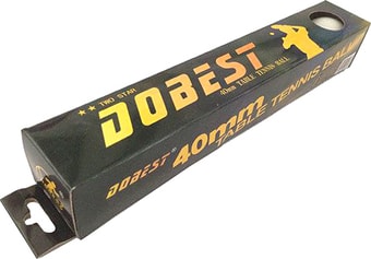 Мяч для настольного тенниса Dobest BA-02 (2 звезды, 6 шт.)