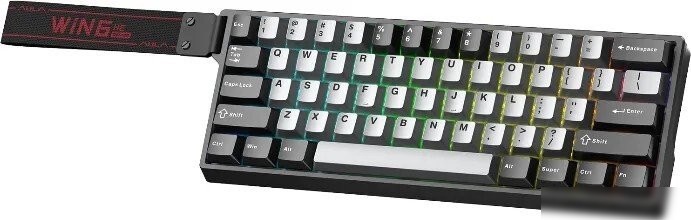 Клавиатура AULA WIN60HE Pro Edition (черный, Meteor Magnetic)