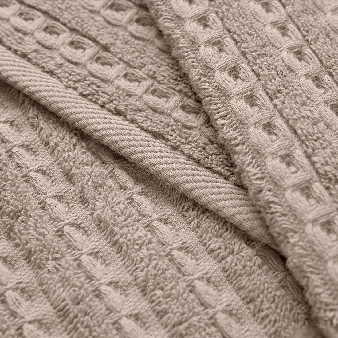 Полотенце Verossa Pique texture 50x90 (кофе)