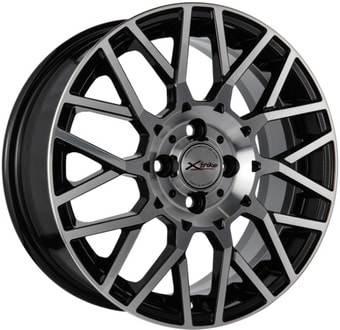Литые диски X'trike X-125 16x6.5" 4x98мм DIA 58.5мм ET 35мм BK