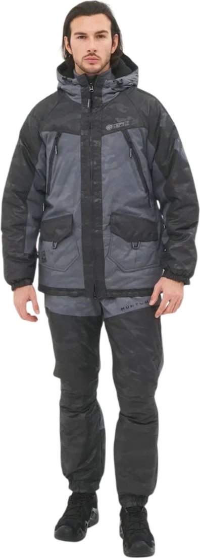 Костюм Huntsman Горка Люкс -15°C Серый Breathable (р.56-58/170-176)