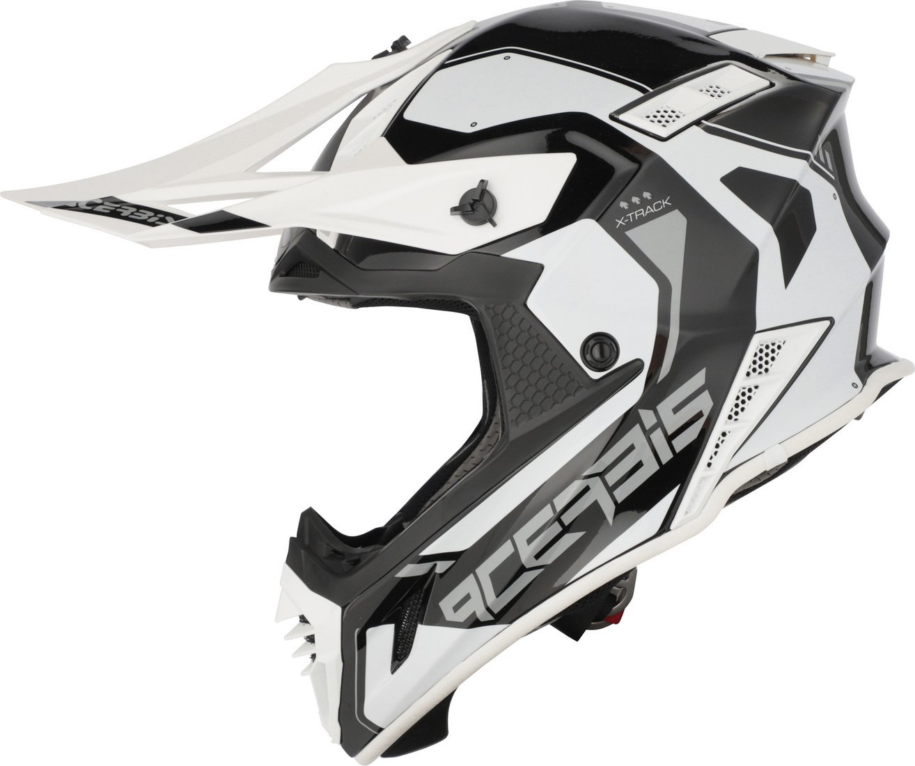Мотошлем Acerbis X-Track 22-06 0025032.726.068 (XL, черный/белый 2)