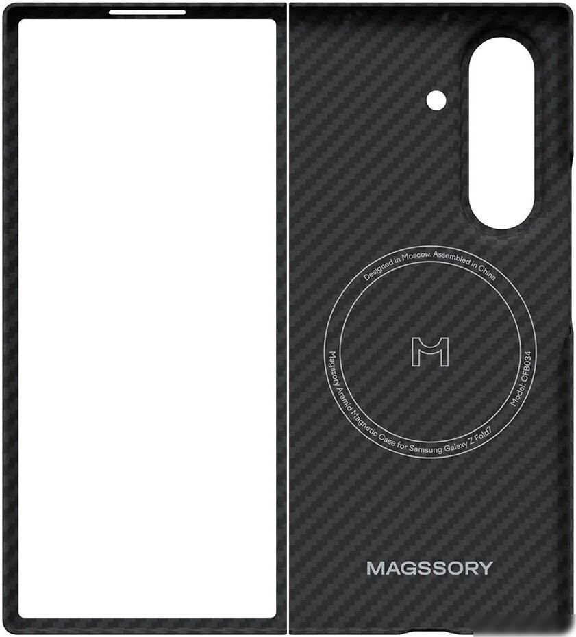 Чехол для телефона Magssory Aramid Case для Samsung Galaxy Z Fold7 CFB034black