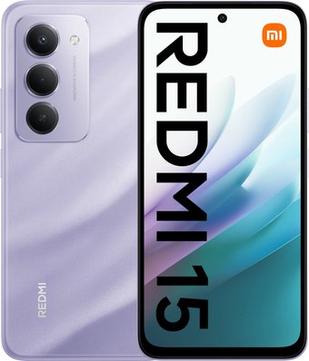 Телефон Xiaomi Redmi 15 4G 8GB/256GB международная версия (фиолетовый)
