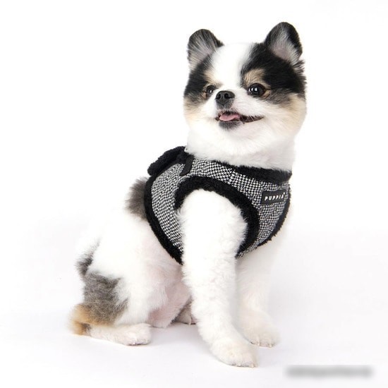Шлейка Puppia Gaspar PAUD-HB1861-BK-XL (черный)
