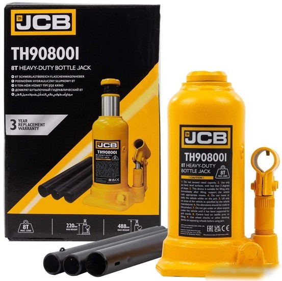Бутылочный домкрат JCB TH908001 (8т)