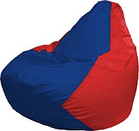 Кресло-мешок Flagman Груша Медиум XL Г1.1-122 (синий/красный)