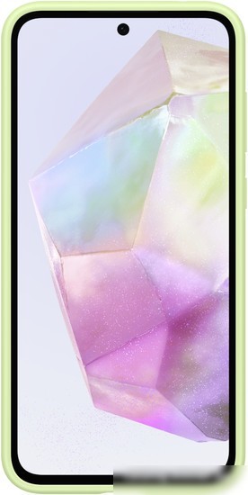 Чехол для телефона Samsung Card Slot Case Galaxy A35 (лаймовый)