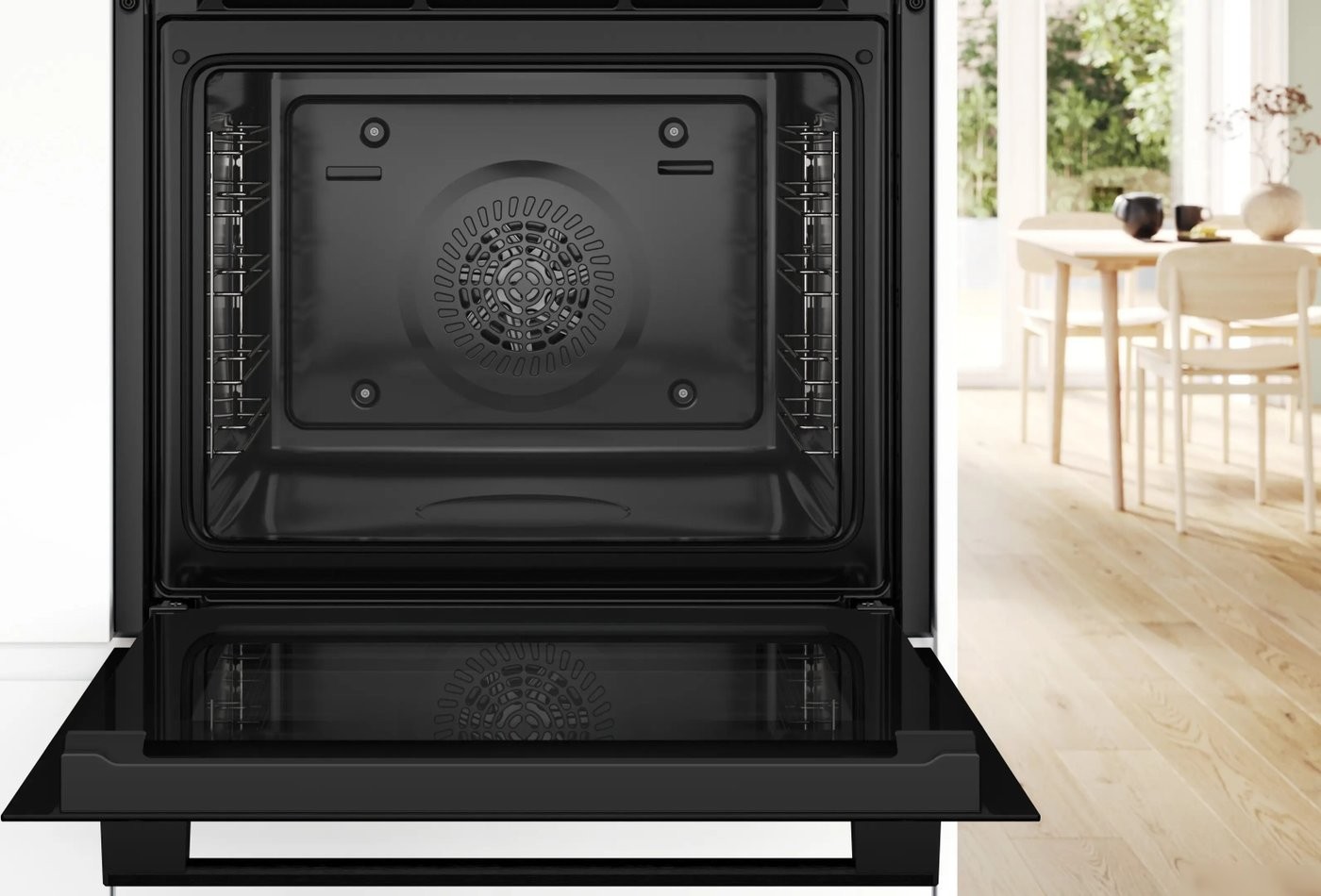 Электрический духовой шкаф Bosch Serie 4 HBA514BB3