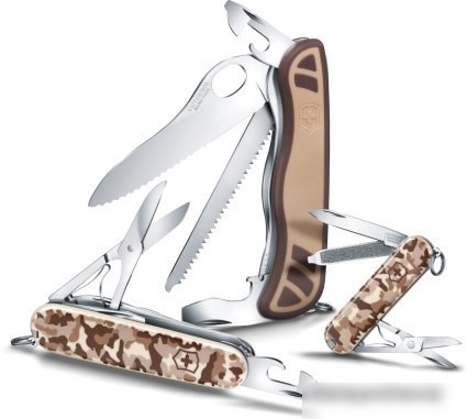 Туристический нож Victorinox Huntsman Desert Camouflage
