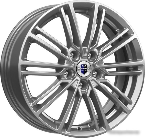 Литые диски K&K Эрфурт 17x7" 5x100мм DIA 67.1мм ET 40мм Дарк платинум Литые диски K&K Эрфурт 17x7" 5x100мм DIA 67.1мм ET 40мм Дарк платинум
