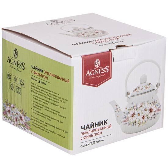 Чайник без свистка Agness Вивьен 934-435
