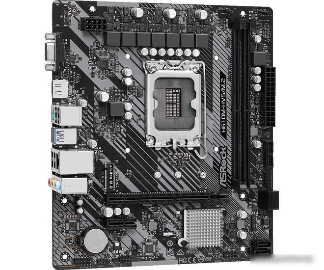Материнская плата ASRock H610M-HVS/M.2 R2.0