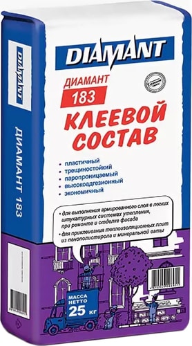 Клеевой состав для теплоизоляции Diamant 183 (25 кг)
