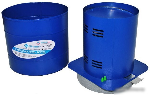 Измельчитель зерна Электромаш Greentechs 400 кг/ч