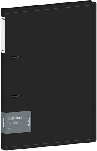 Папка-регистратор Berlingo Soft Touch RB4_2D980 (черный)