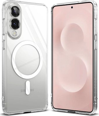 Чехол для телефона Ringke Fusion Magnetic для Galaxy S25 Edge Clear