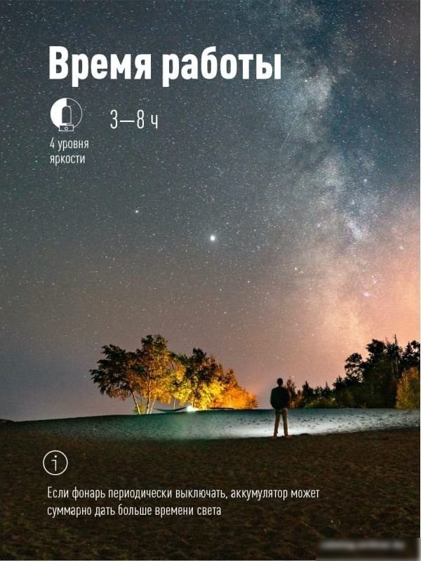 Фонарь КОСМОС KOS604Lit