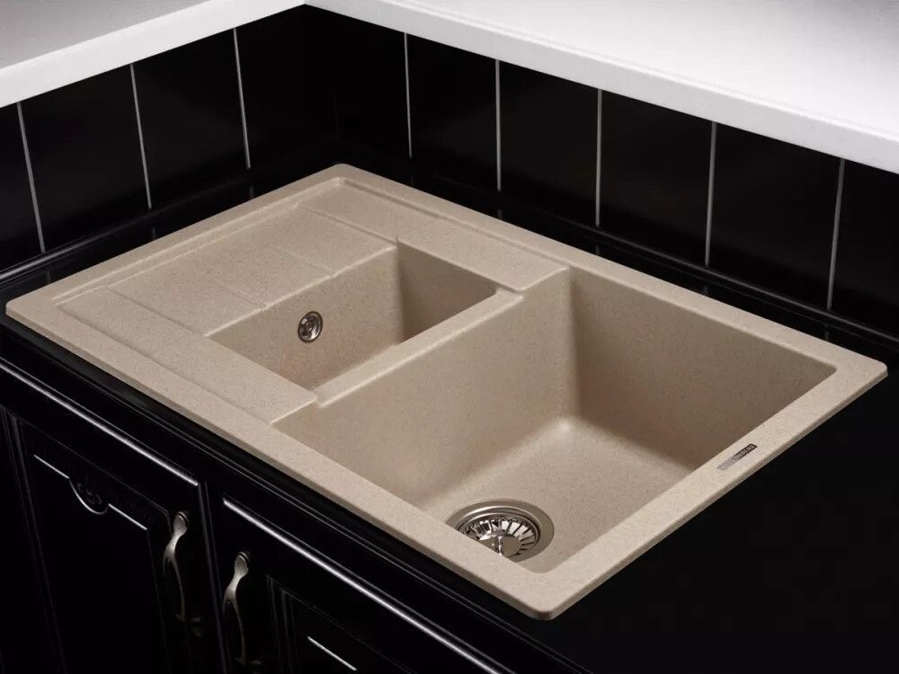 Кухонная мойка KUPPERSBERG Modena 1,5B1D (санд беж)
