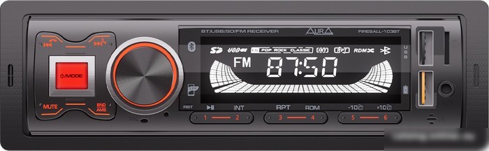 USB-магнитола Aura Fireball-103BT