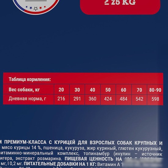 Сухой корм для собак Brit Premium Dog Adult Large and Giant курица 3 кг