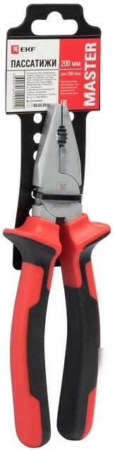 Плоскогубцы EKF Master Basic pas-200-mas