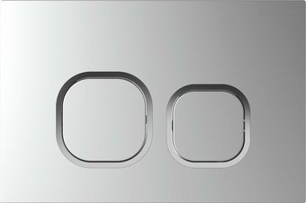 Панель смыва Aquatek KDI-0000058 (хром матовый)