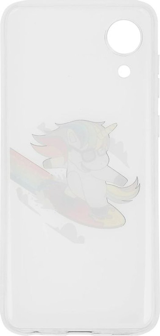 Чехол для телефона BoraSCO ArtWorks для Samsung Galaxy A03 Core 51373 (прозрачный/рисунок)