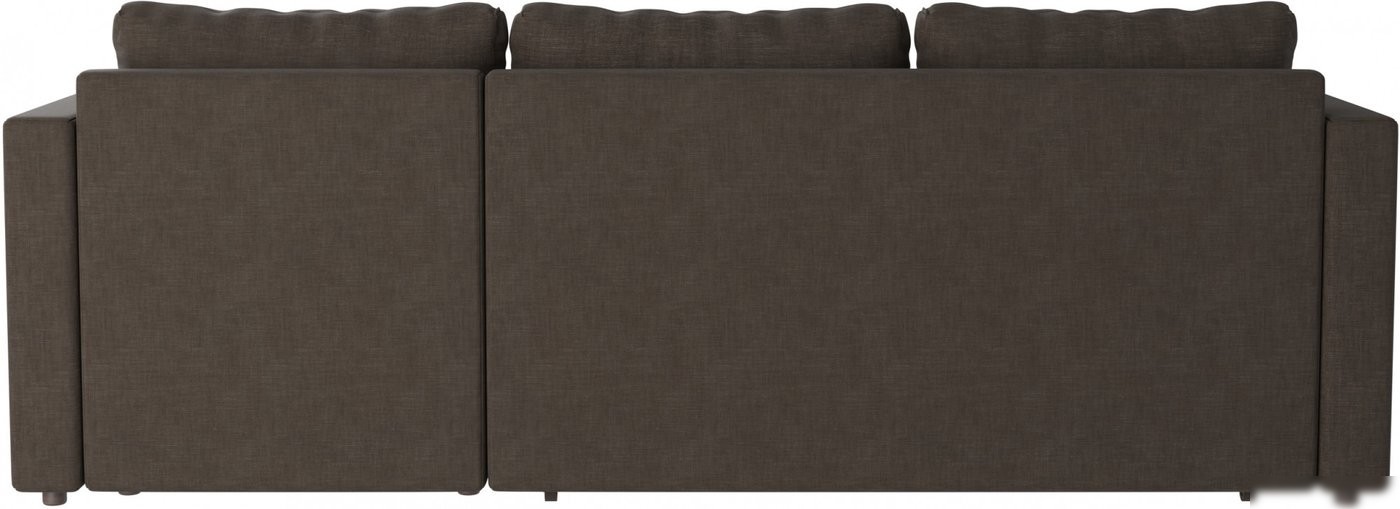 Угловой диван Mio Tesoro Тилаус короткий подлокотник (Brown)