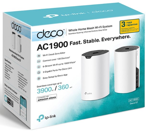 Wi-Fi система TP-Link Deco S7 (2 шт)