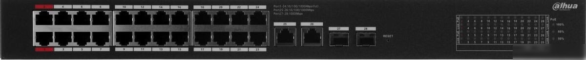 Управляемый коммутатор 2-го уровня Dahua DH-CS4228-24GT-375