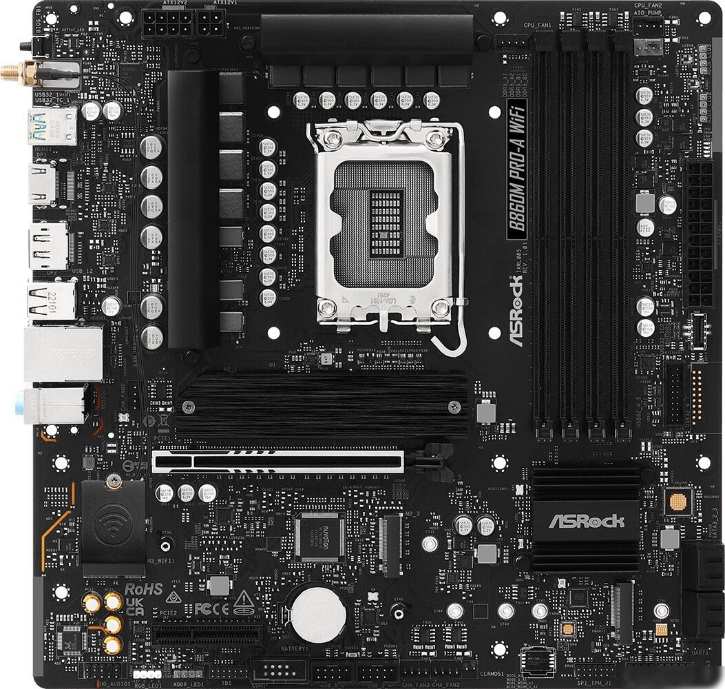Материнская плата ASRock B860M Pro-A WiFi