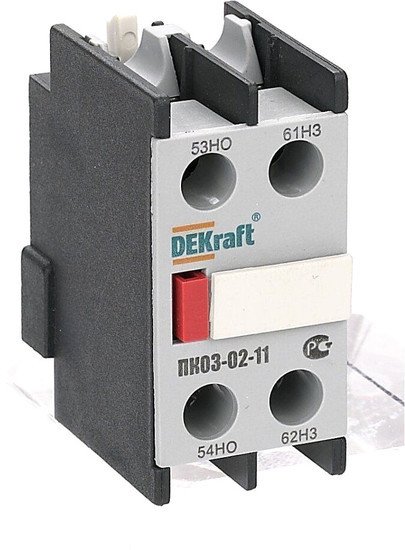 Приставка контактная Schneider Electric DEKraft 24100DEK