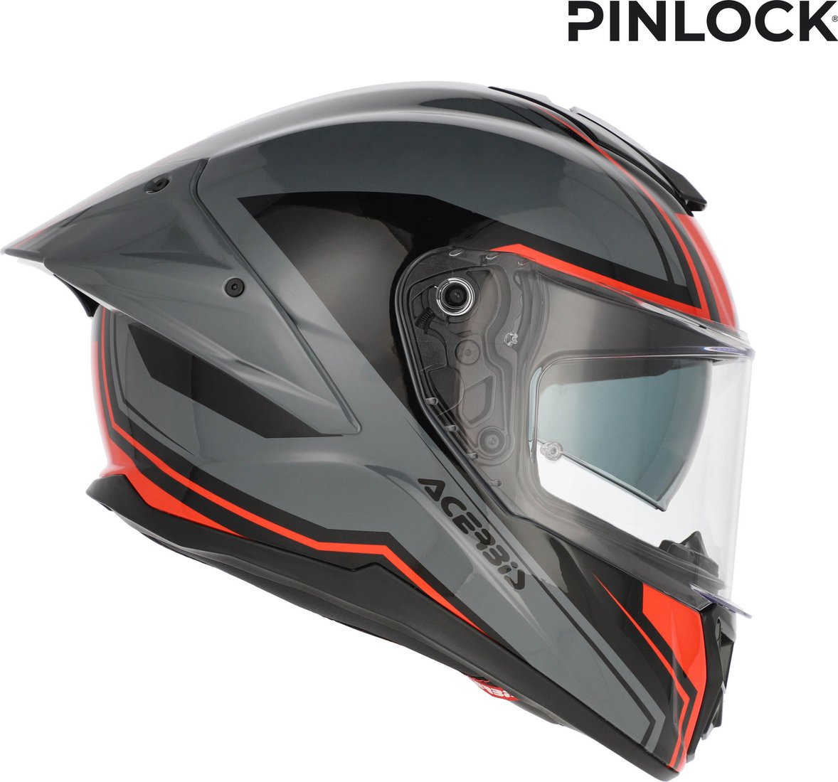 Мотошлем Acerbis Tarmak-X 0027315.295.069 (XXL, серый/красный)