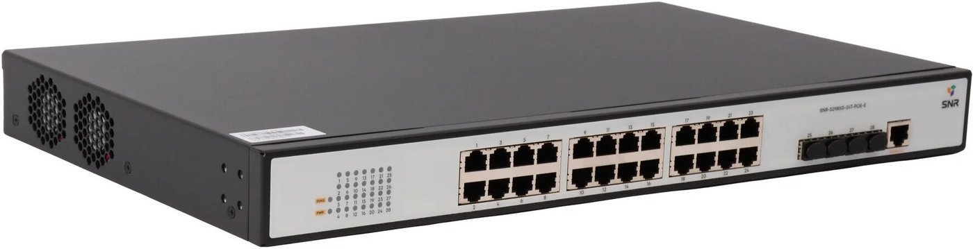 Управляемый коммутатор 2-го уровня SNR SNR-S2985G-24T-POE-E