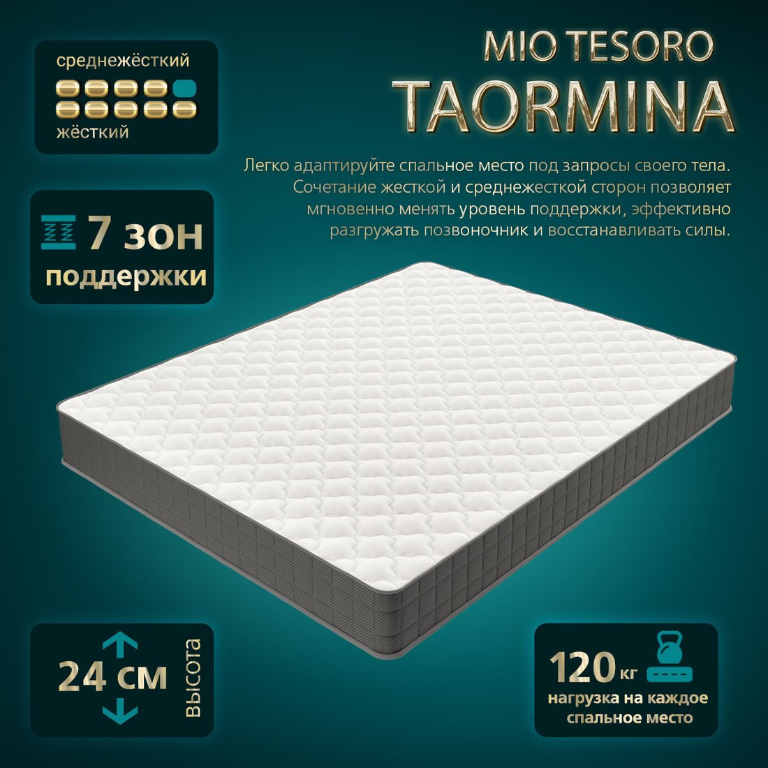 Матрас Mio Tesoro Taormina 100x180