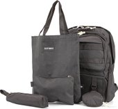 Городской рюкзак Ecotope 384-203-BLK (черный)