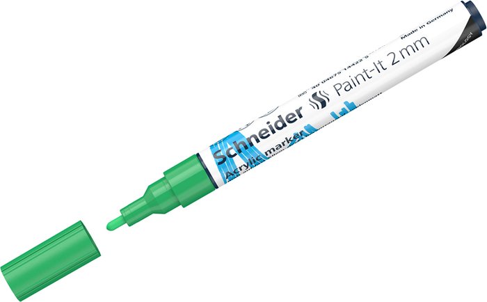 Маркер художественный Schneider Paint-It 310 120104 (зеленый)