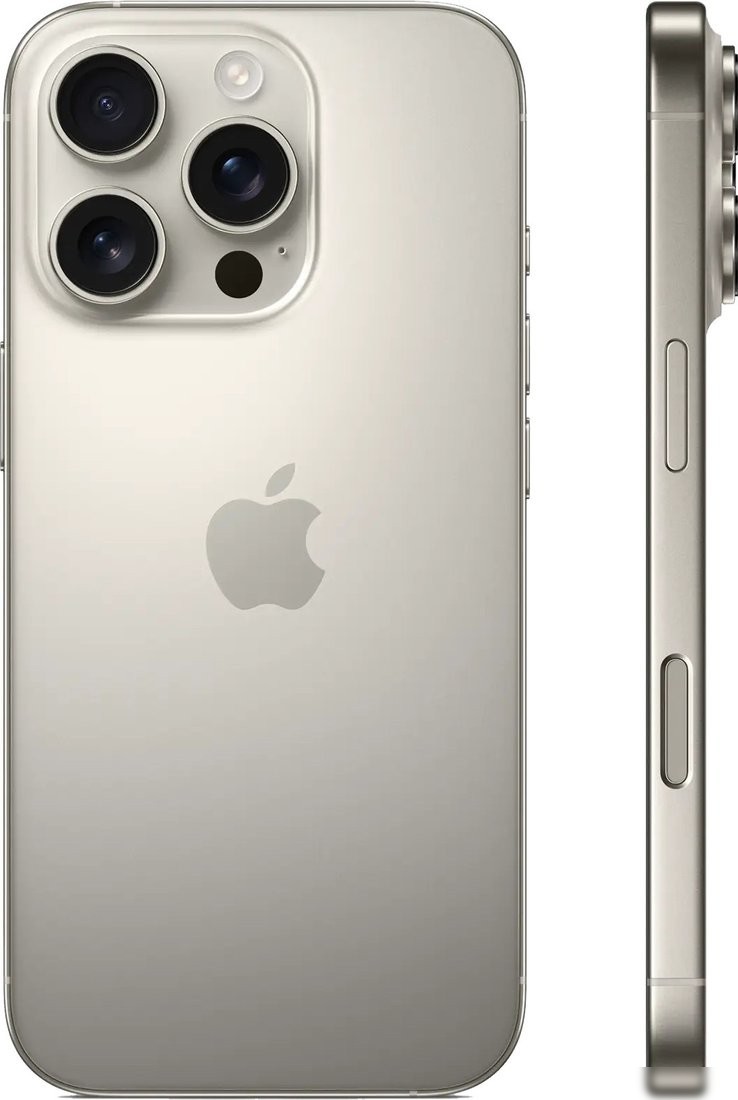 Телефон Apple iPhone 16 Pro Dual eSim 128GB (природный титан)