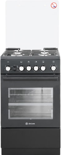 Кухонная плита De luxe 5040.40Г (КР) Ч/Р-015