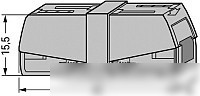 Клемма Wago 224-201 54588 (50шт)