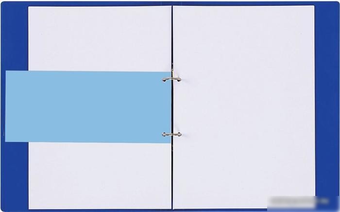 Разделитель документов BRAUBERG 223973 (синий)
