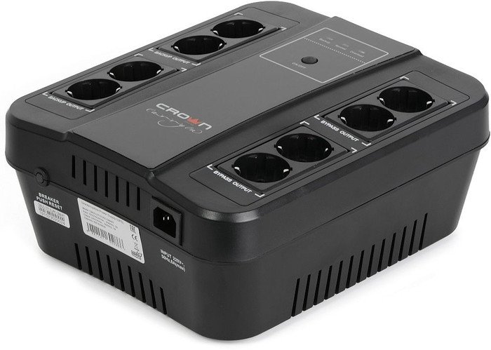 Источник бесперебойного питания CrownMicro Smart CMUS-255 Euro