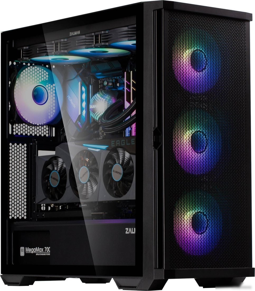Корпус Zalman Z10 Duo (черный)